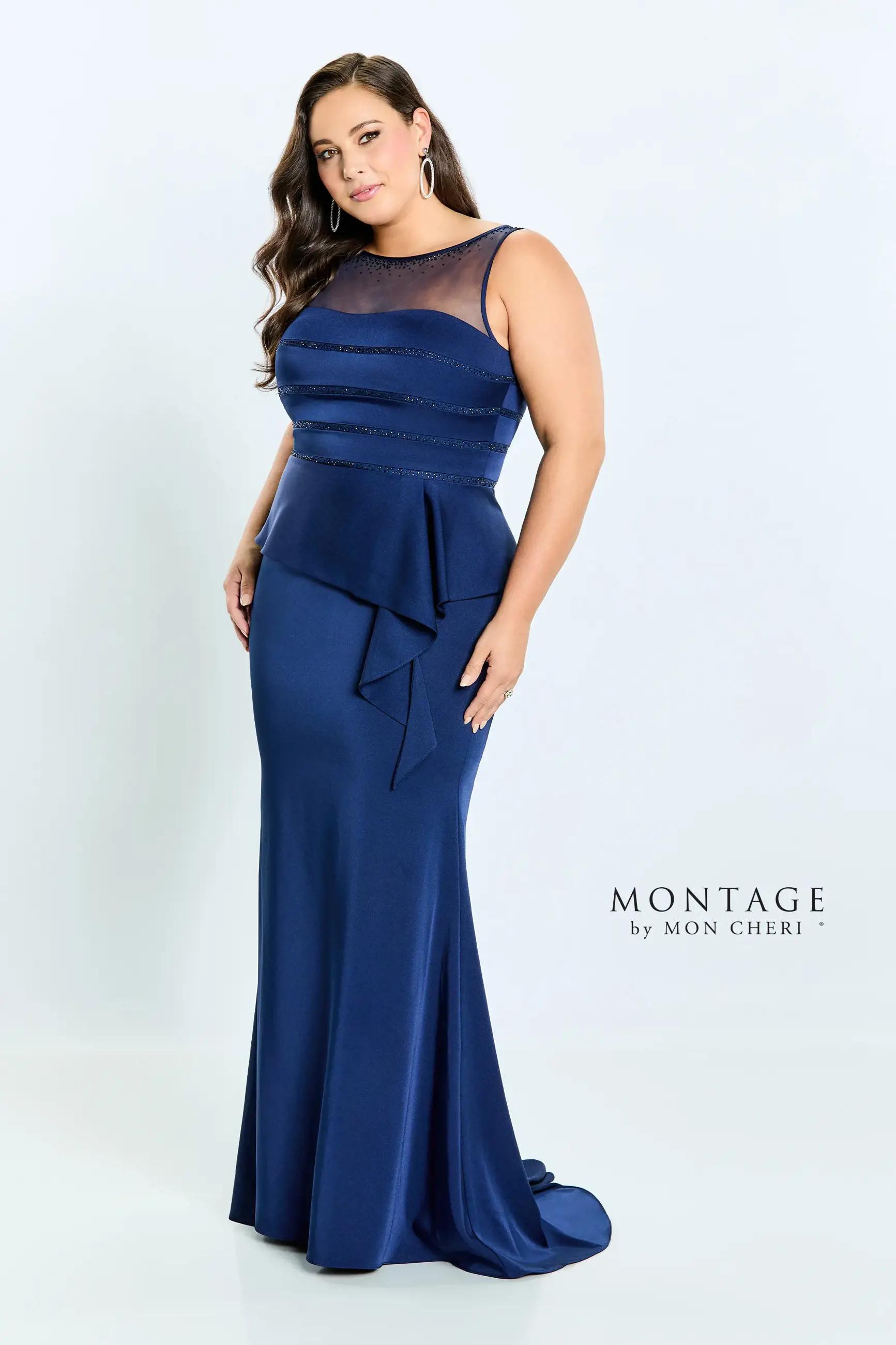 montage mon cheri plus size evening gowns